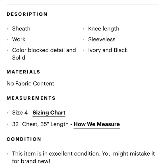 DKNY Sleeveless Color block V- Neck Sheath Dress - Picture 3 of 3